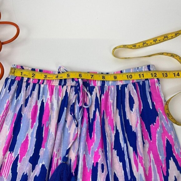 Lilly Pulitzer Palma Strapless Women's Tube Top Fringe Bottom Size XXS - Picture 7 of 9